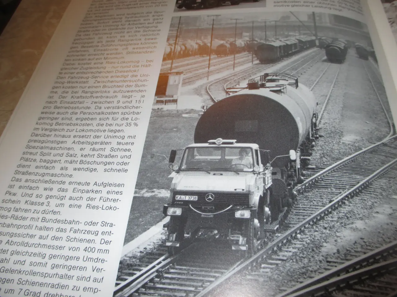 Billede 5 - Mercedes Unimog+ MB trac brochure