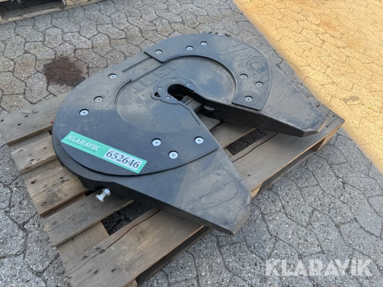 Billede 2 - Skammel plade Jost JSK 37E- OL- 2 - Z - J - K