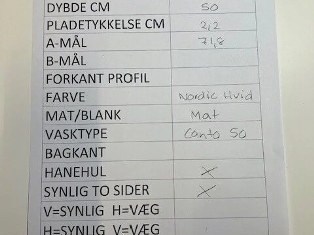 Billede 4 - KUMA vask m. LED lys