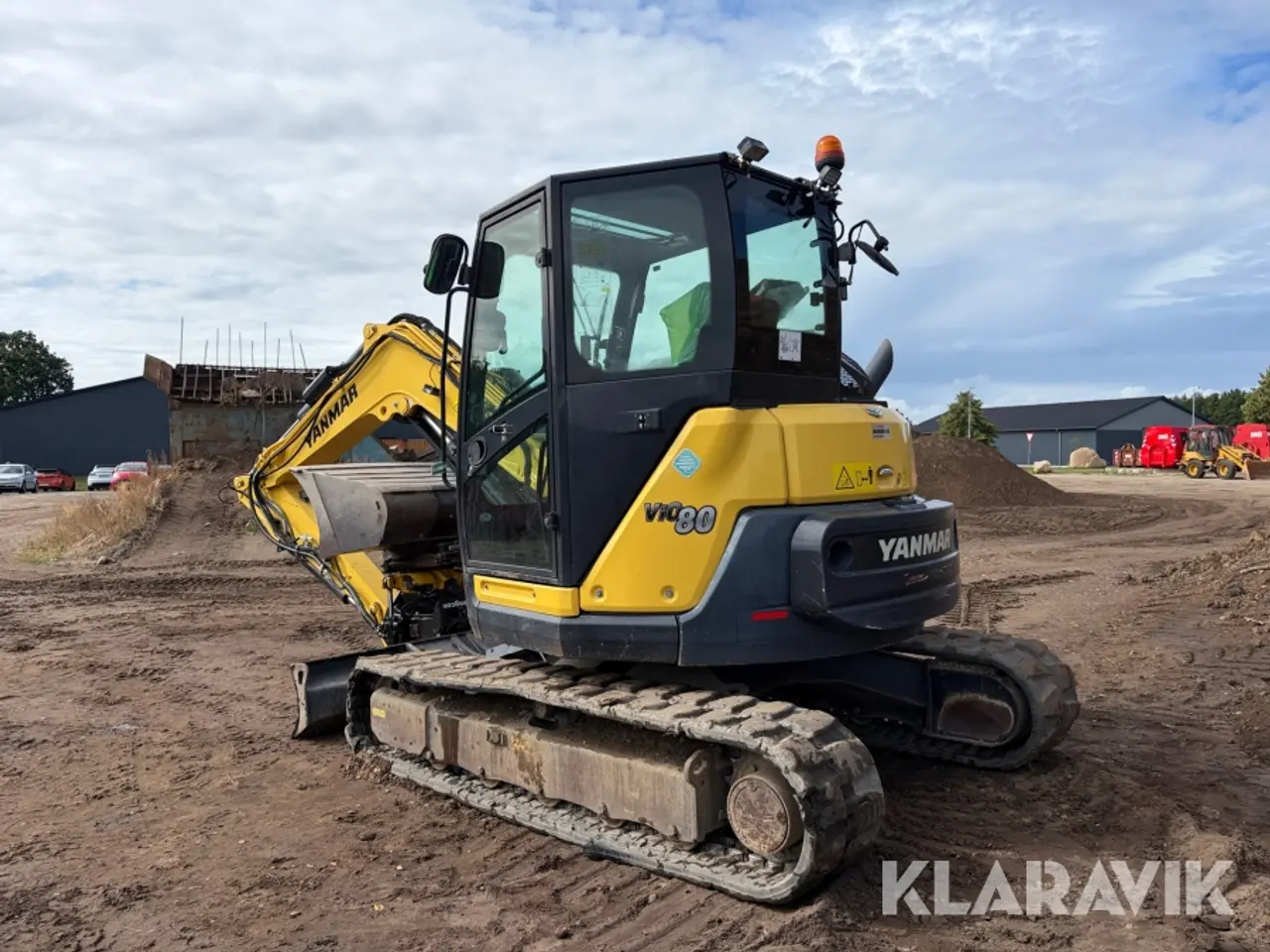 Billede 3 - Gravemaskine Yanmar ViO 80 1-A med tiltrotator