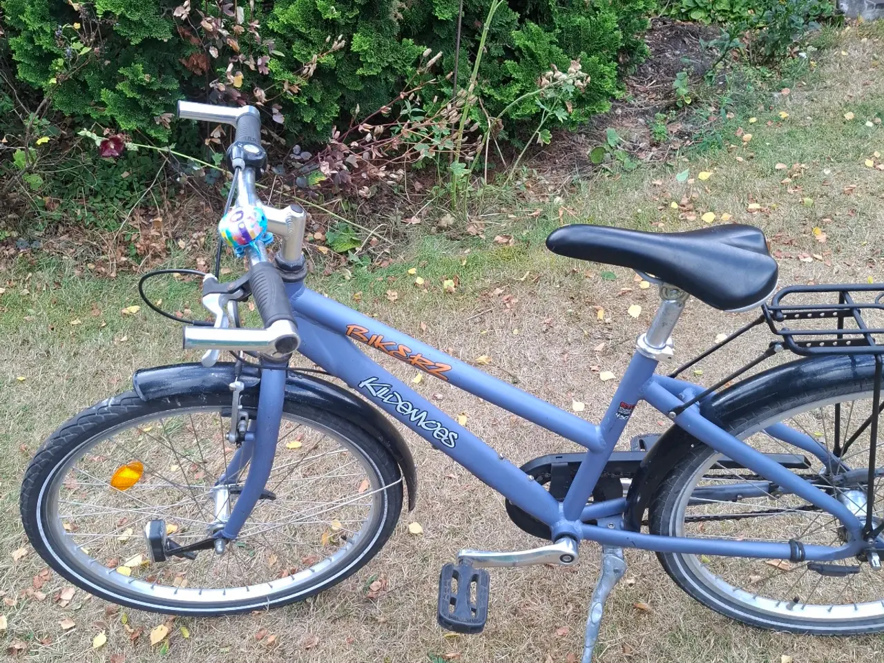 Billede 3 - Kildemoes 24 " blå børnecykel