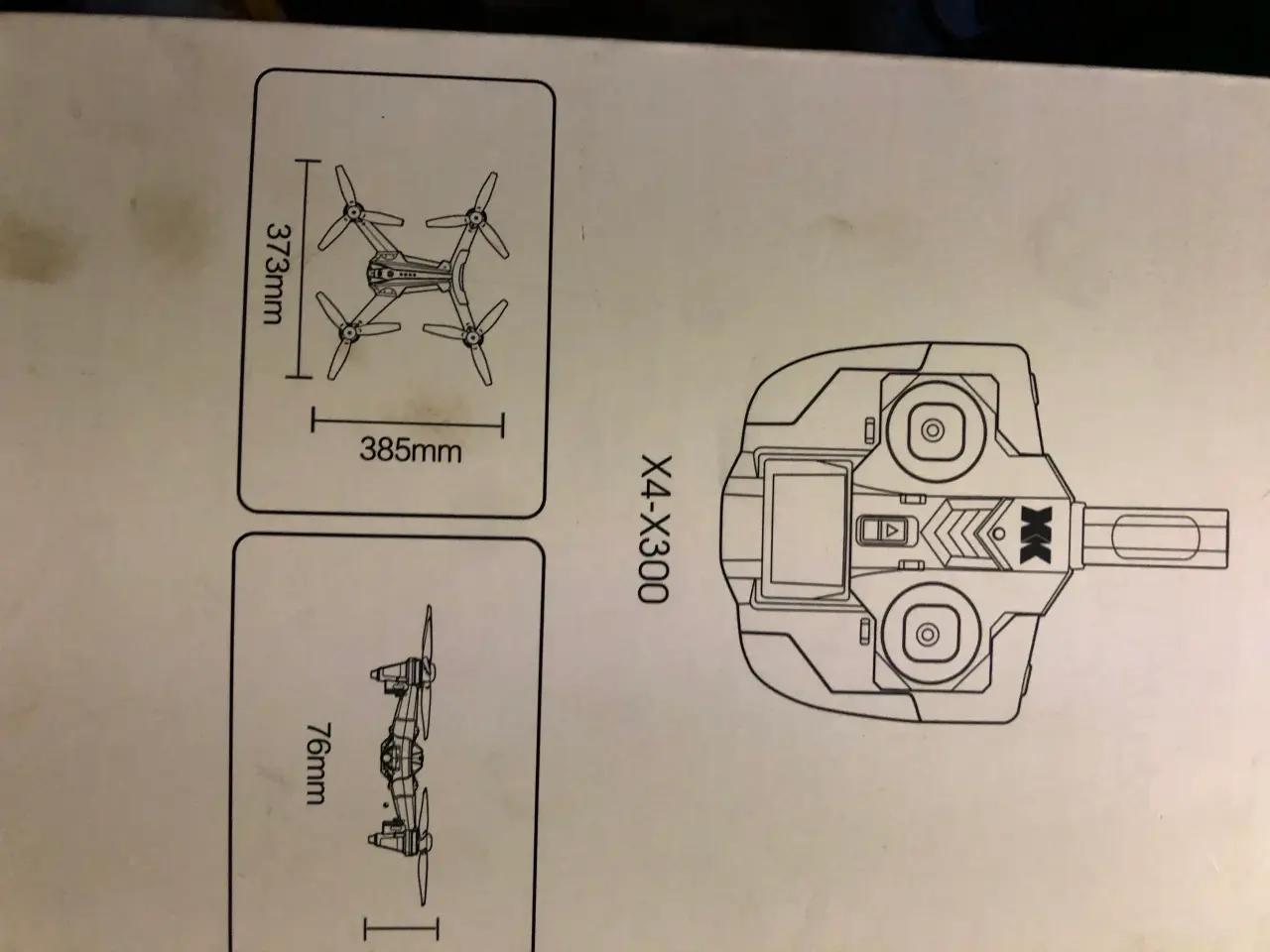 Billede 1 - drone med extra batteri 