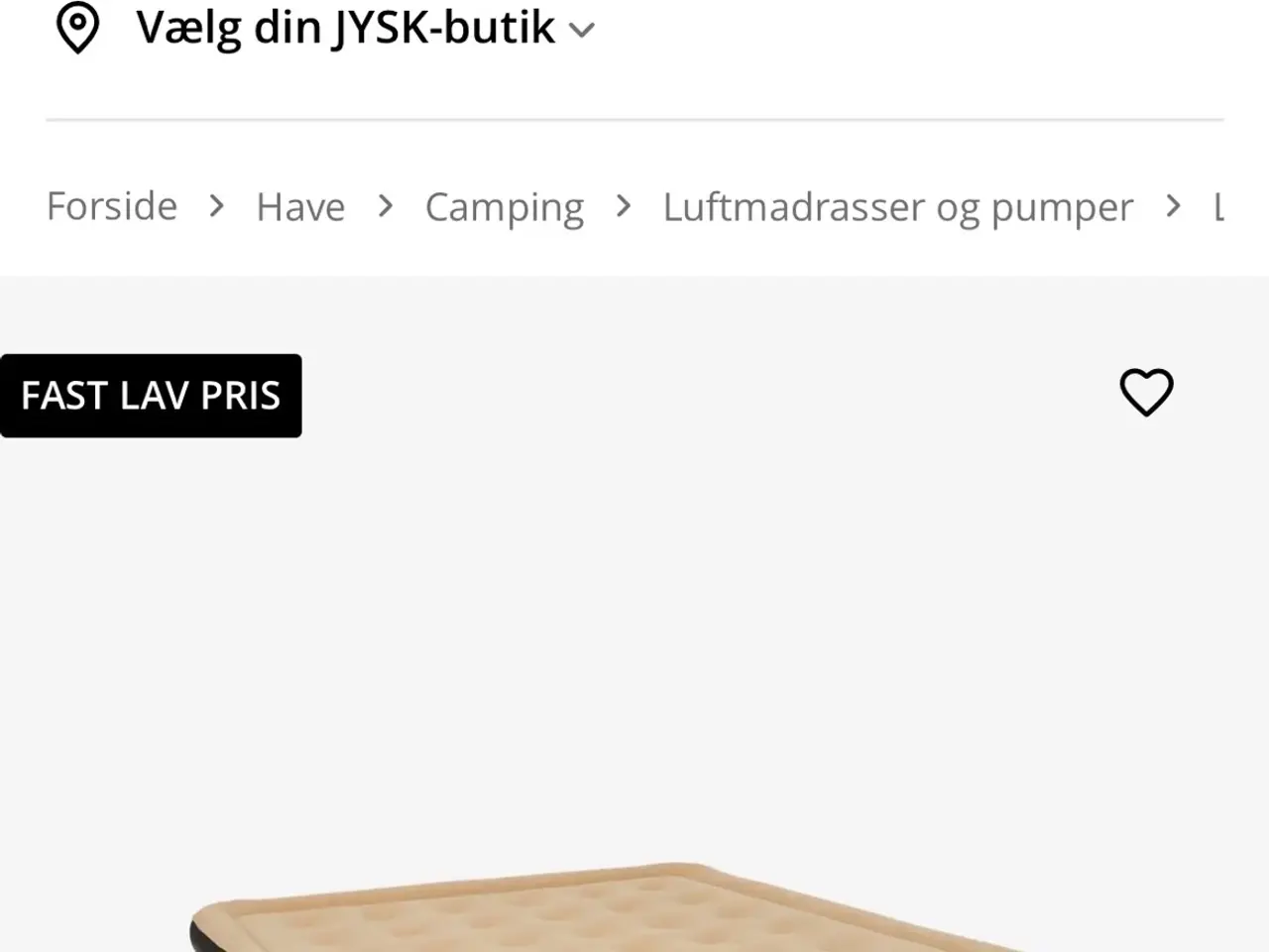 Billede 1 - Pæn elektrisk Luftmadras