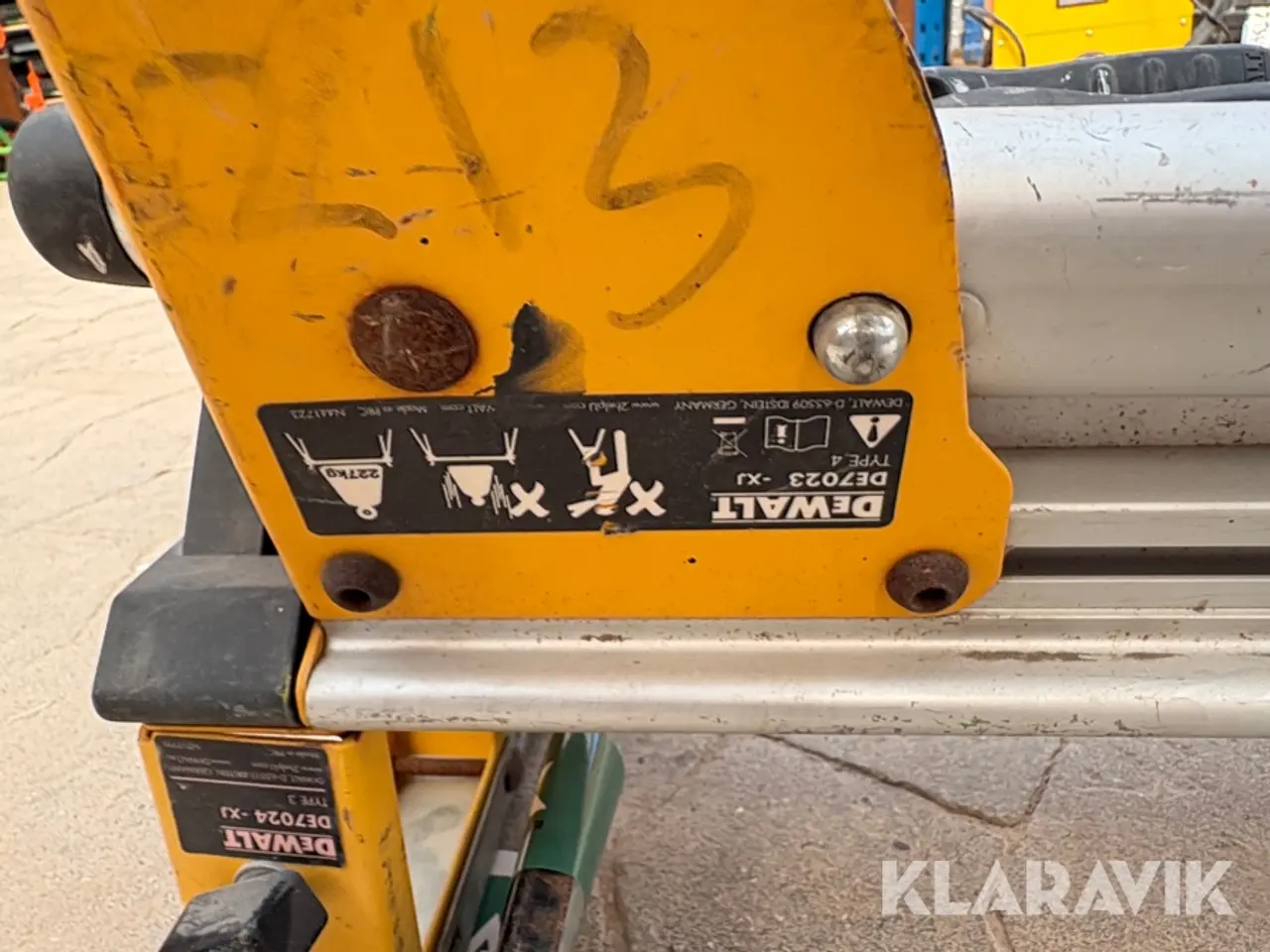 Billede 8 - Savstativ DeWalt DE7024-XJ 2 Styk