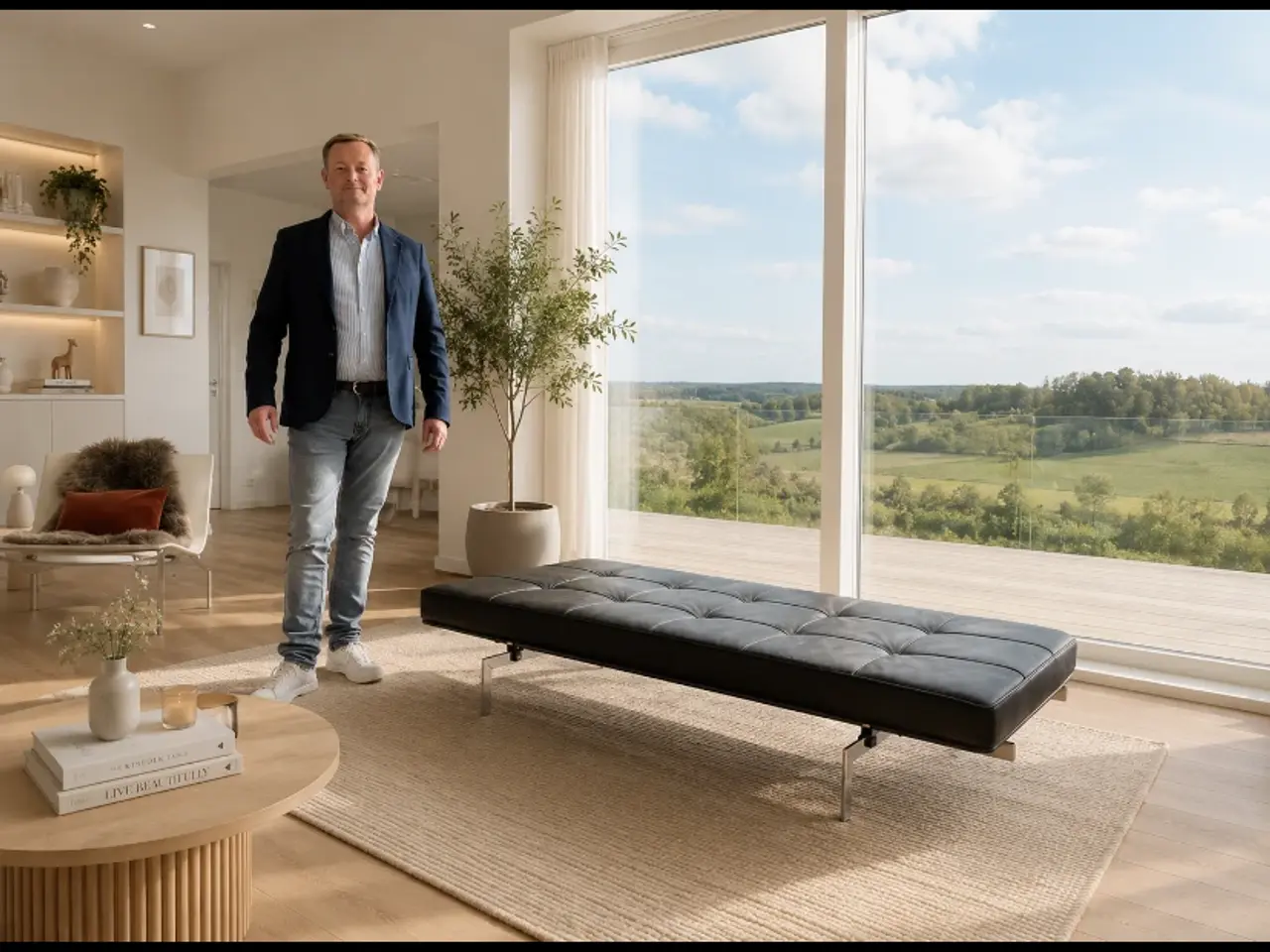 Billede 1 - Poul Kjærholm PK-80 Daybed i sort grace læder.