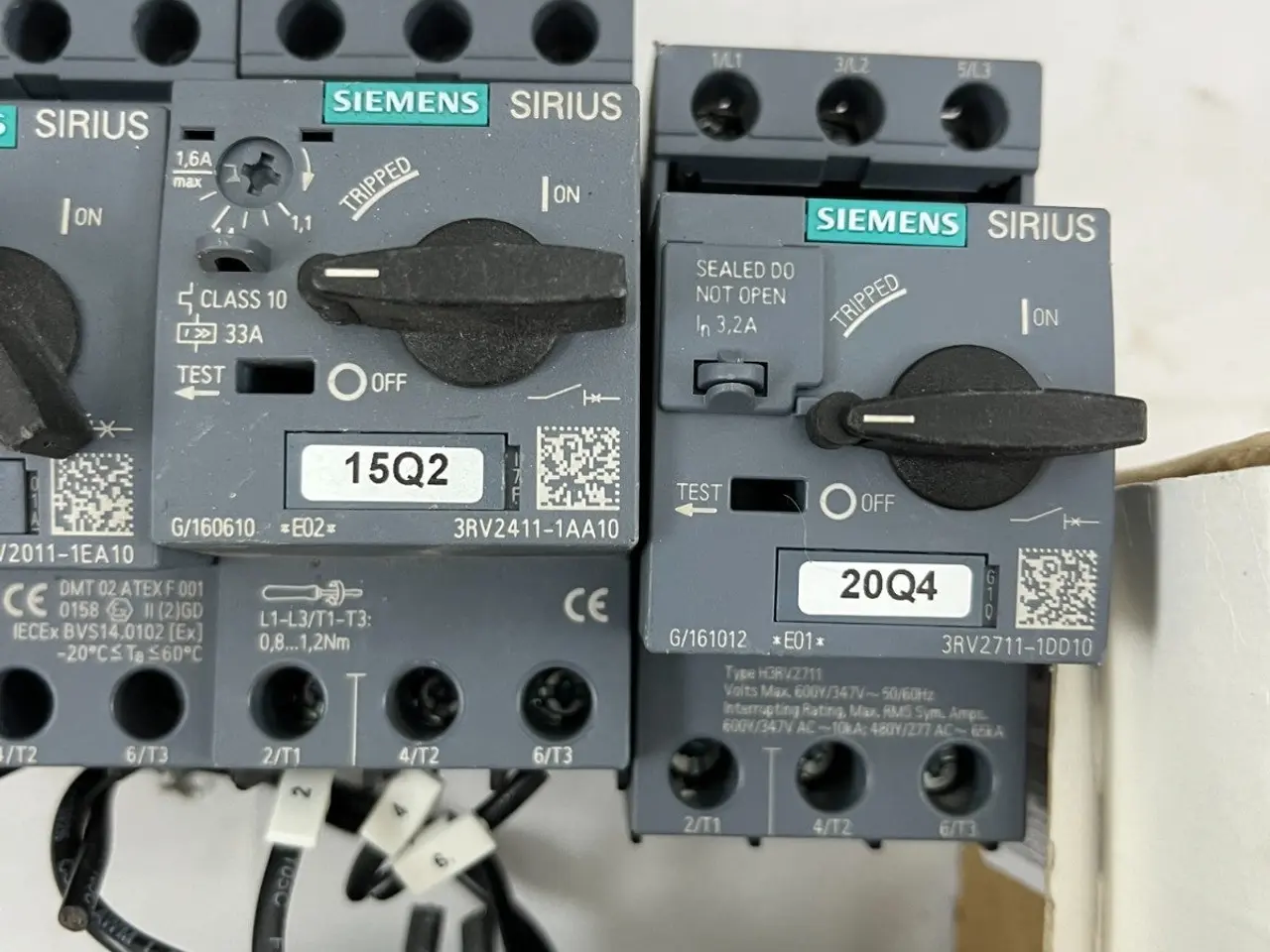 Billede 6 - parti of 7 Siemens Sirius Motor Protection Circuit