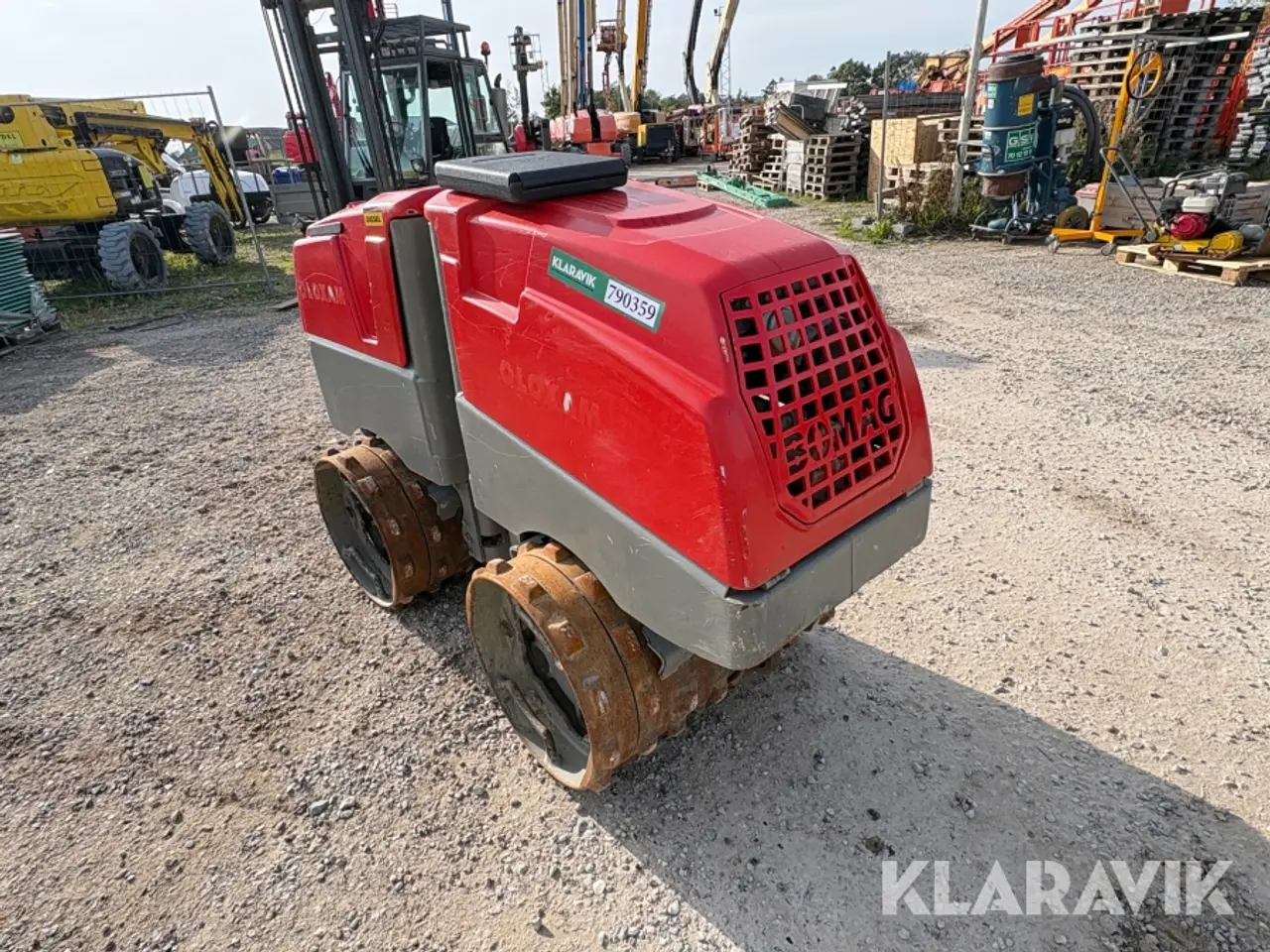 Billede 4 - Råjordskompaktor Bomag BMP 8500
