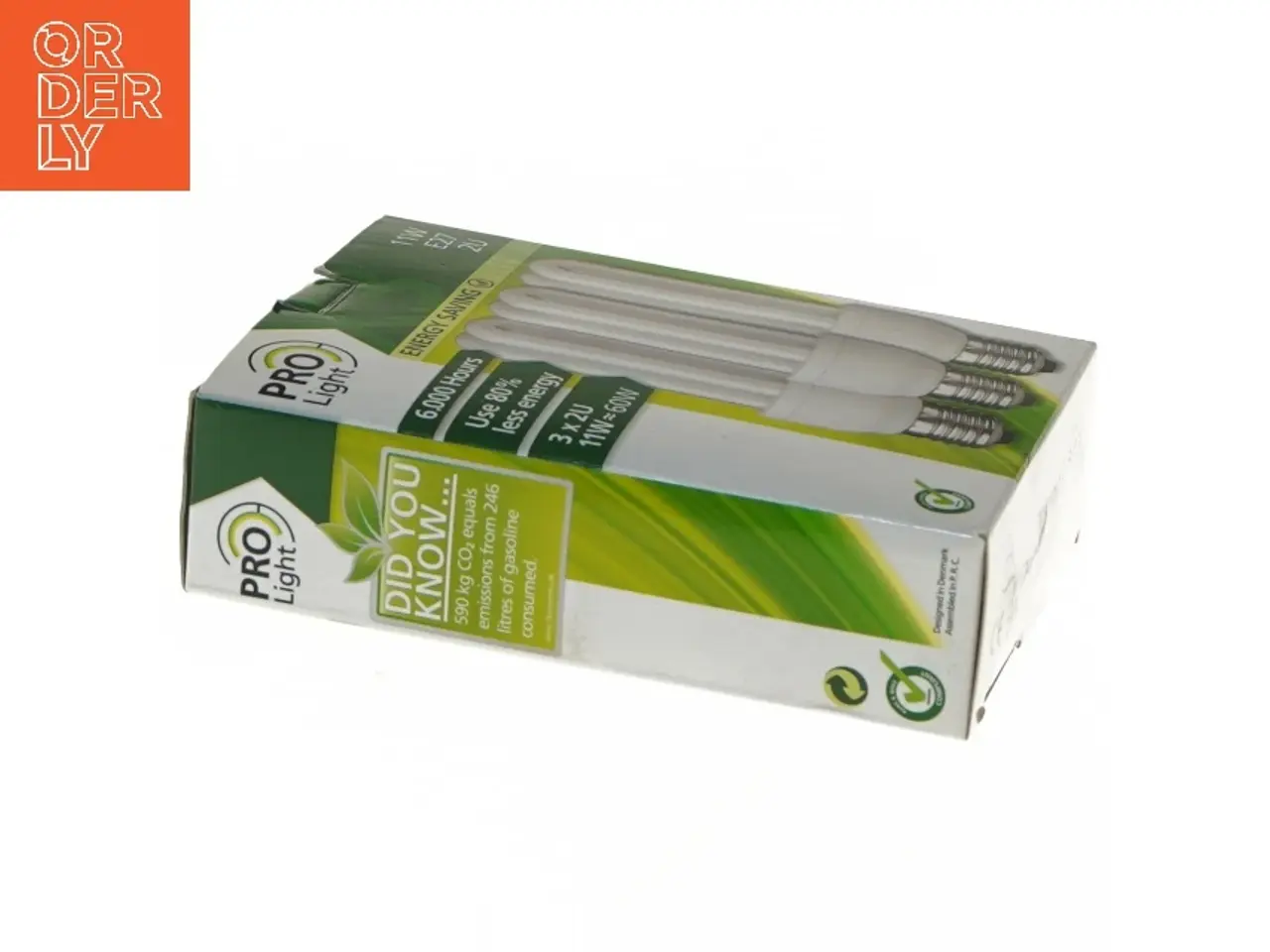 Billede 4 - Pro Light energisparepærer 11W E27 2U fra Pro Light (str. 15 cm)