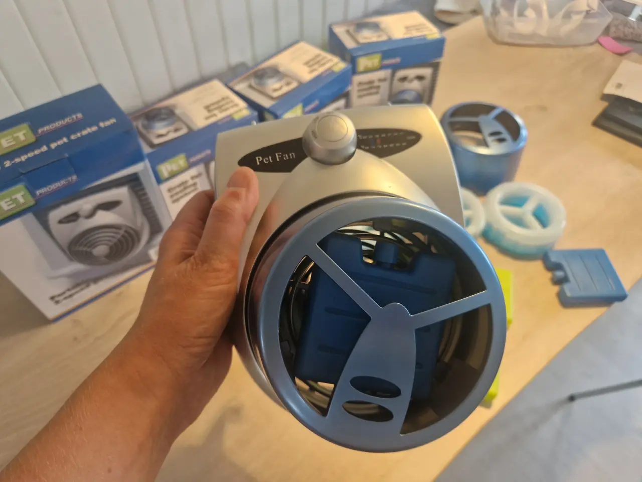 Billede 7 - Pet fan til transport bur