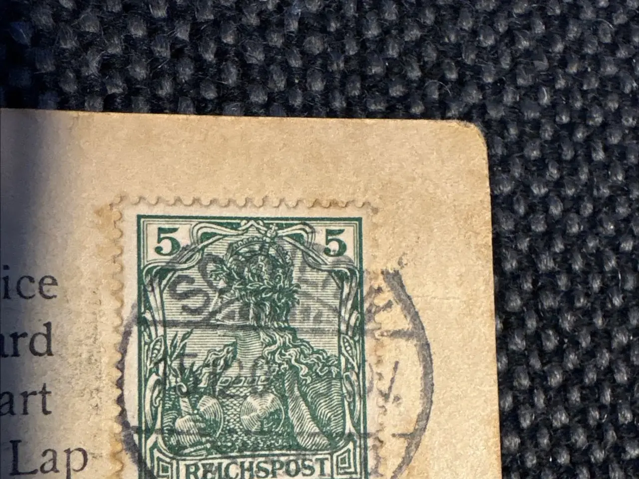 Billede 1 - Postkort fra år 1900 fra tysk garnison