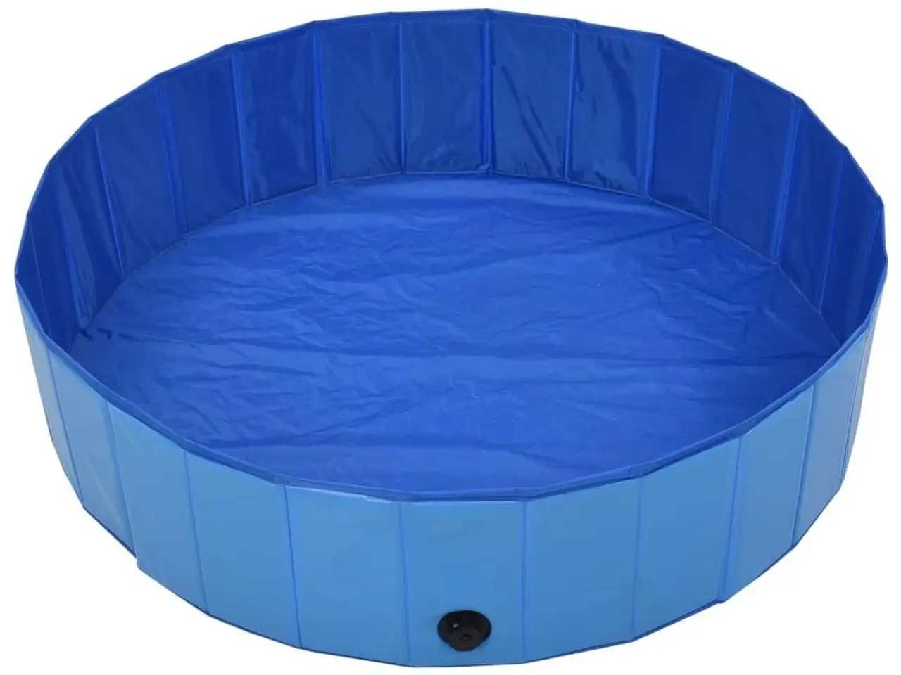 Billede 4 - Foldbart hundebassin 120 × 30 cm i PVC - blå