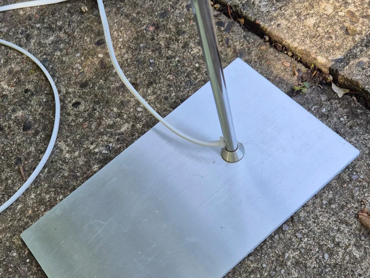 Billede 15 - Sjælden gulvlampe med cylinderskærm