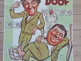 Original tysk Gøg og Gokke plakat
