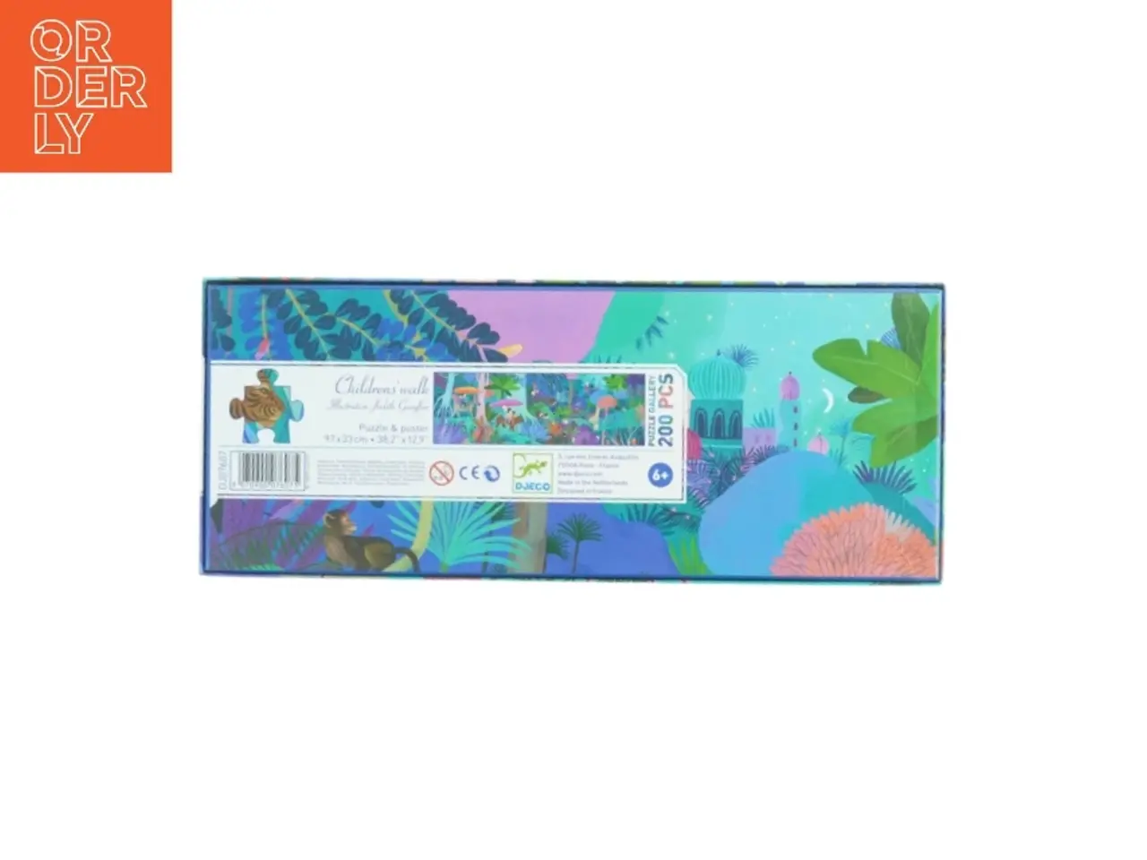 Billede 3 - Djeco Puzzle Gallery Børnepuslespil fra Djeco (str. 97 x 33 cm)