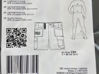 Arbejds Shorts Mascot
