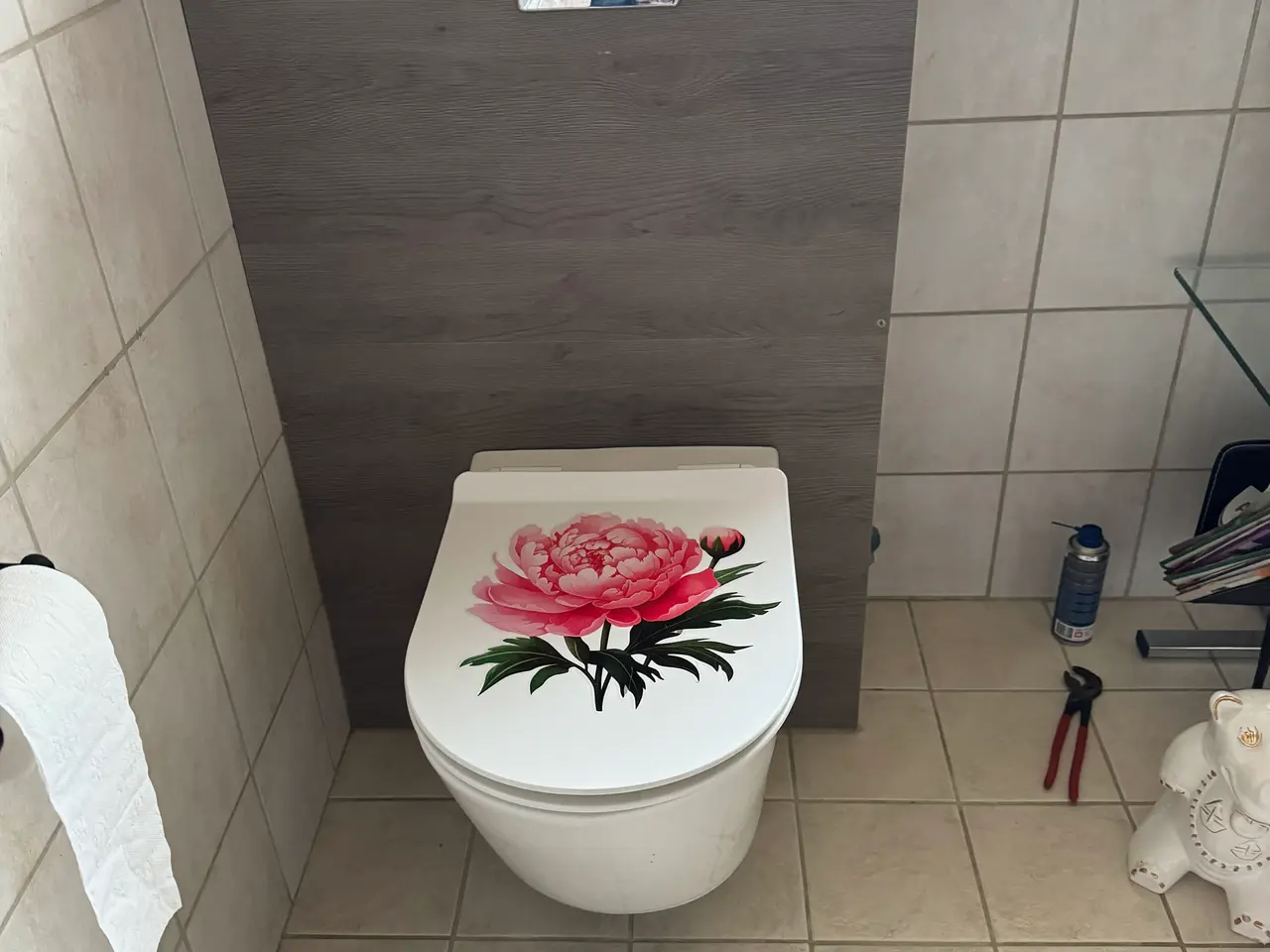 Billede 7 - Væghængt toilet med kumme