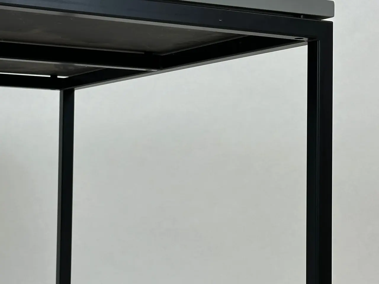 Billede 6 - Labofa Bord – Grå med Sort Stel 90x185x75 cm