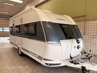 2018 - Hobby De Luxe Edition 495 UL   Enkeltsenge med udtræk - Mover - Fast markise og Aircondition.