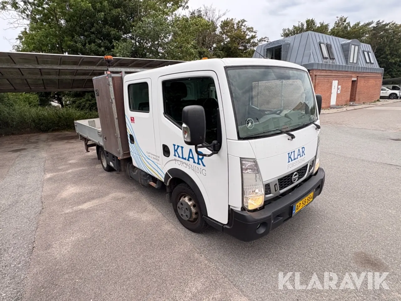 Billede 2 - Ladbil med kran Nissan Cabstar NT400 Fassi Micro 20 kran