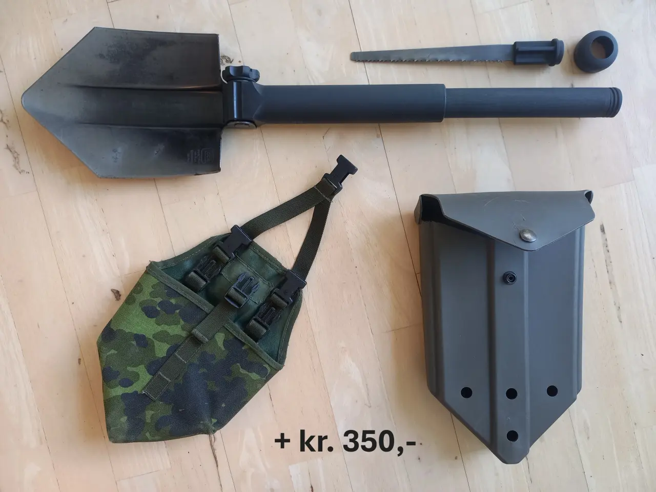 Billede 3 - Basis M/96 - M/84 - brugt, pænt - militær