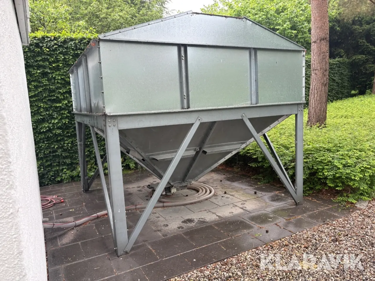 Billede 2 - Træpillesilo Outdoor silo for wood pellets
