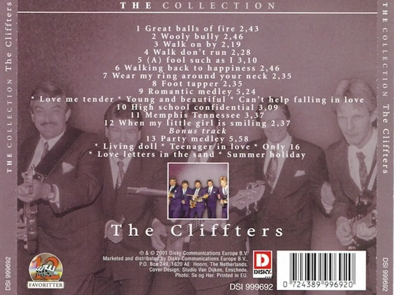 Billede 4 - The Cliffters – The Collection – CD