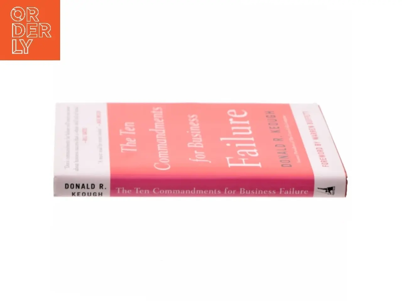 Billede 2 - The ten commandments for business failure af Donald R. Keough (Bog)