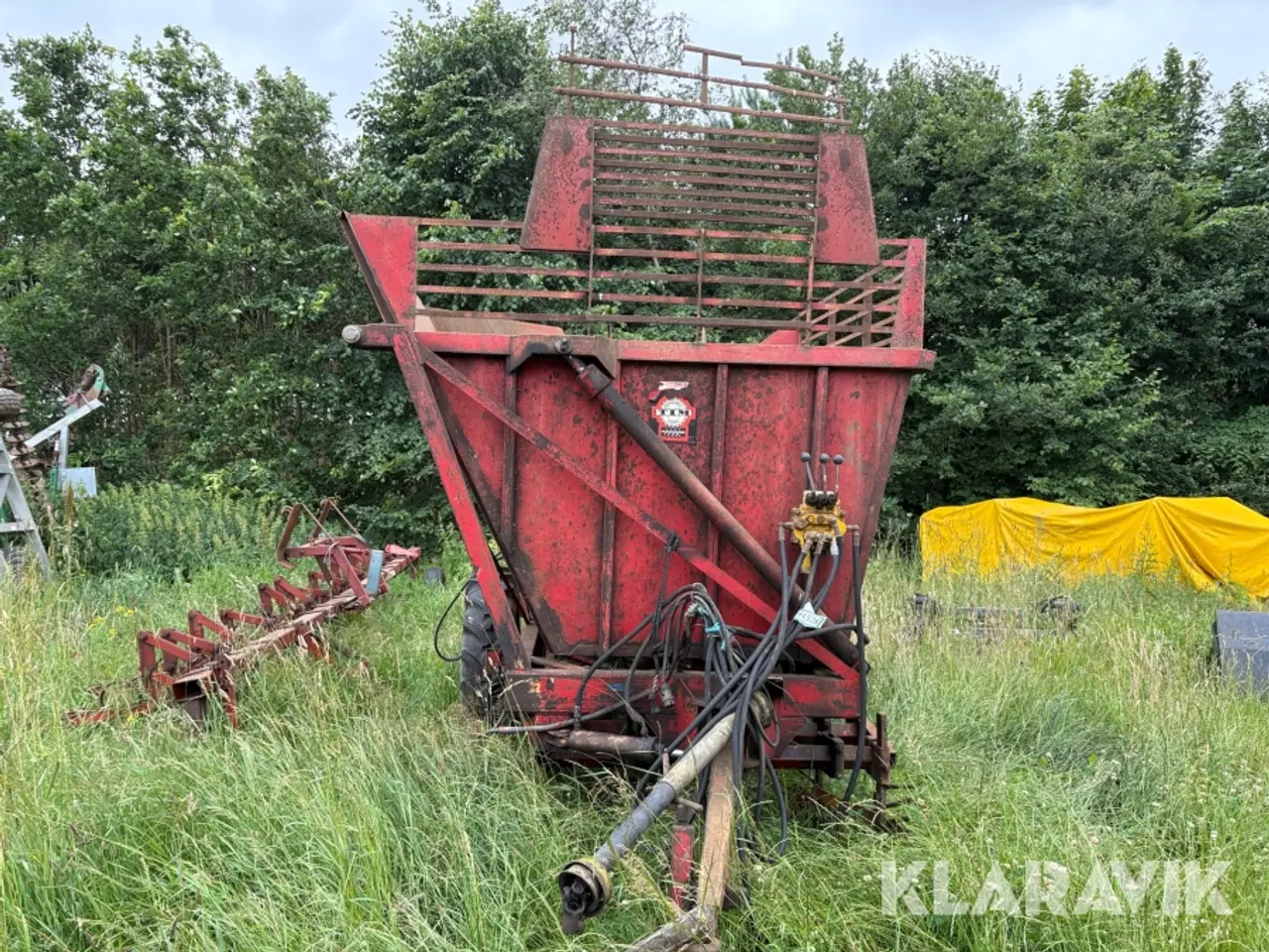Billede 7 - Roe-optager vogn TIM 10