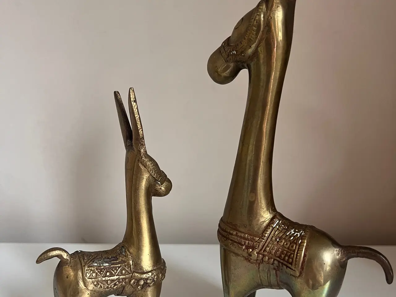 Billede 3 - Smukke vintage messing lamaer