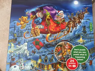 Wasgij julekalender fra 2024