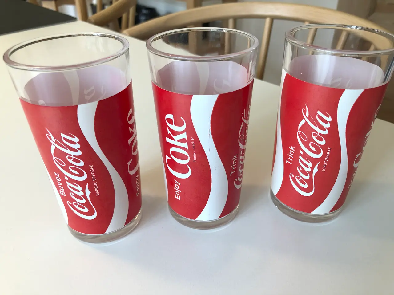 Billede 3 - 3 Coca Cola glas fra 80/90'erne