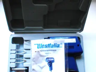 NYT Westfalia Loddepistol-sæt reserved, i kuffert