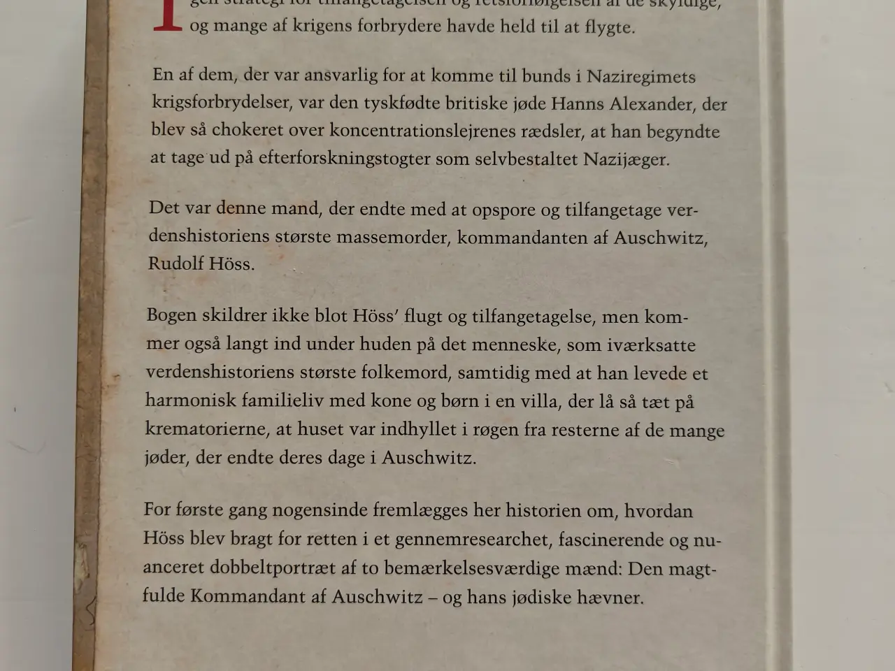 Billede 2 - Hanns og Rudolf - En Tysk jødes jagt på kommandant