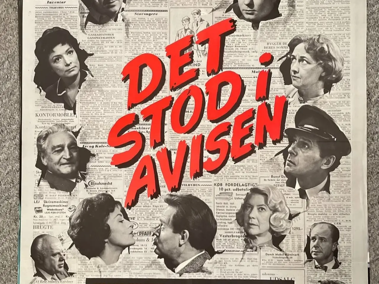 Billede 2 - 9 Stk. Originale danske filmplakater