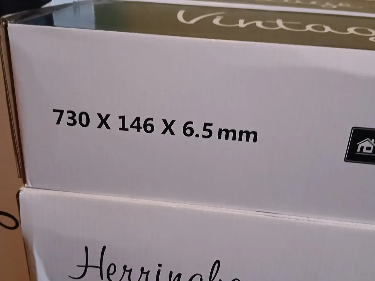 Billede 3 - Sildeben Herringbone klik-vinyl 730x146x6,5mm