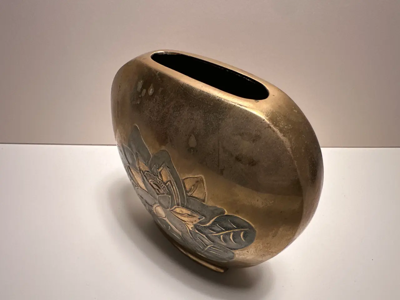 Billede 5 - Vintage messing vase