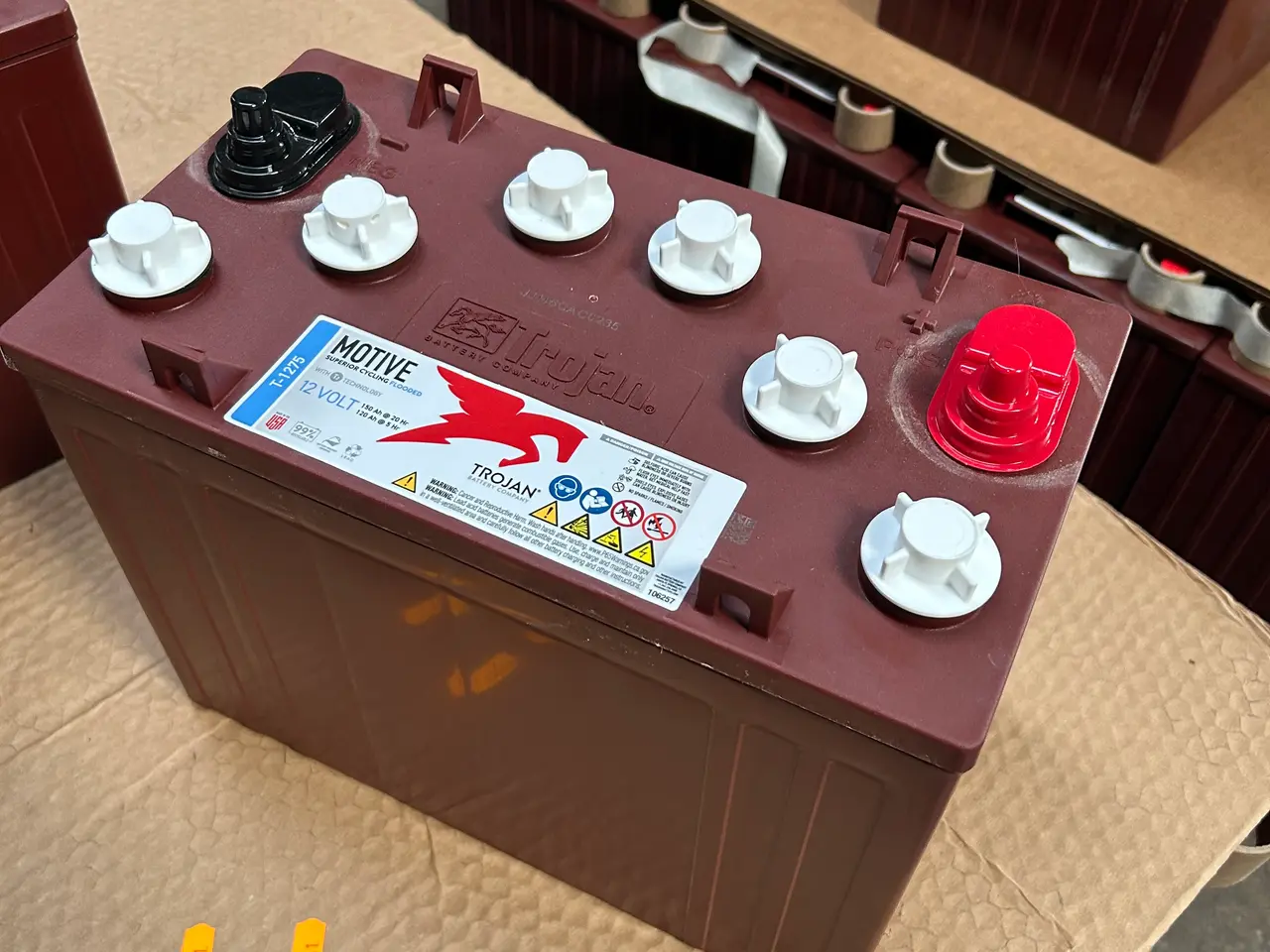 Billede 1 - Traktionsbatterier TROJAN MOTIVE T‑1275
