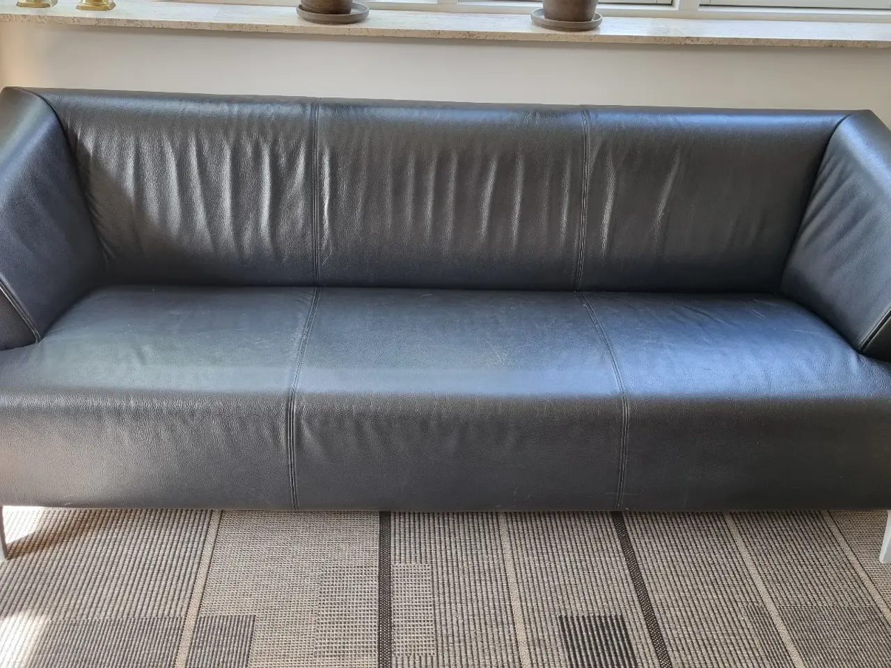 Billede 1 - Rolf Benz 3 pers. lædersofa