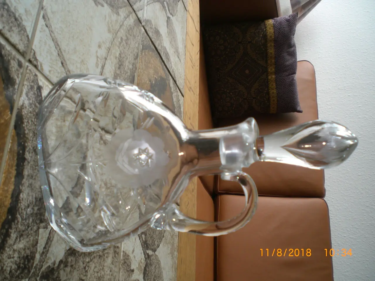 Billede 1 - glas kraraffel