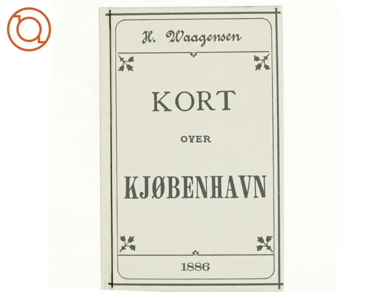 Billede 1 - Kort over Kjøbenhavn (bog/kort)