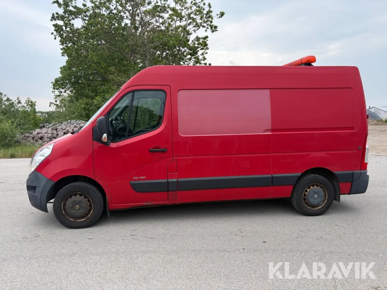 Billede 2 - Varebil Renault Master med reoler og arbejdsbord