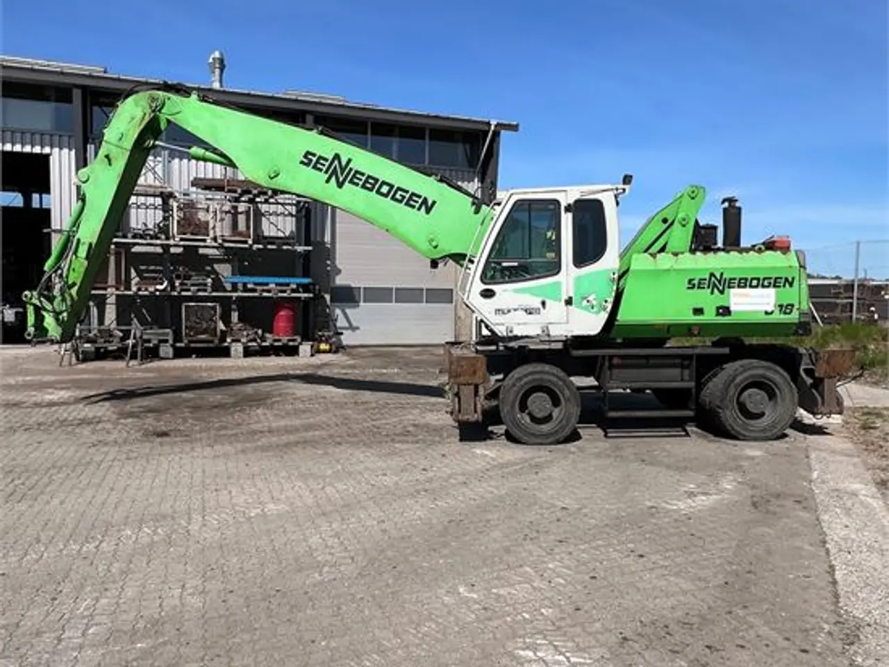 Billede 7 - Sennebogen 818 M - New Engine only 700 hours - Video!