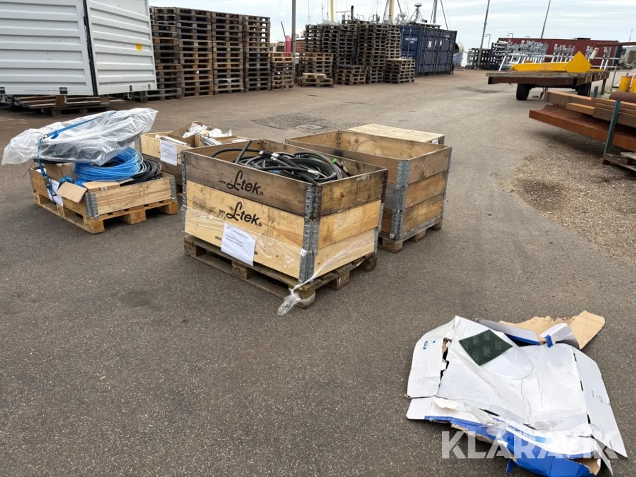 Billede 2 - Diverse pneumatik udstyr 6 paller Festo