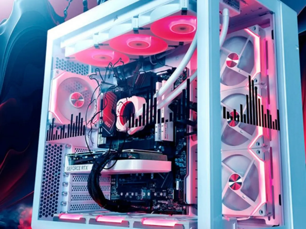 Billede 12 -  Hvid custom-build gaming PC 32gb ddr5 RAM RTX4060