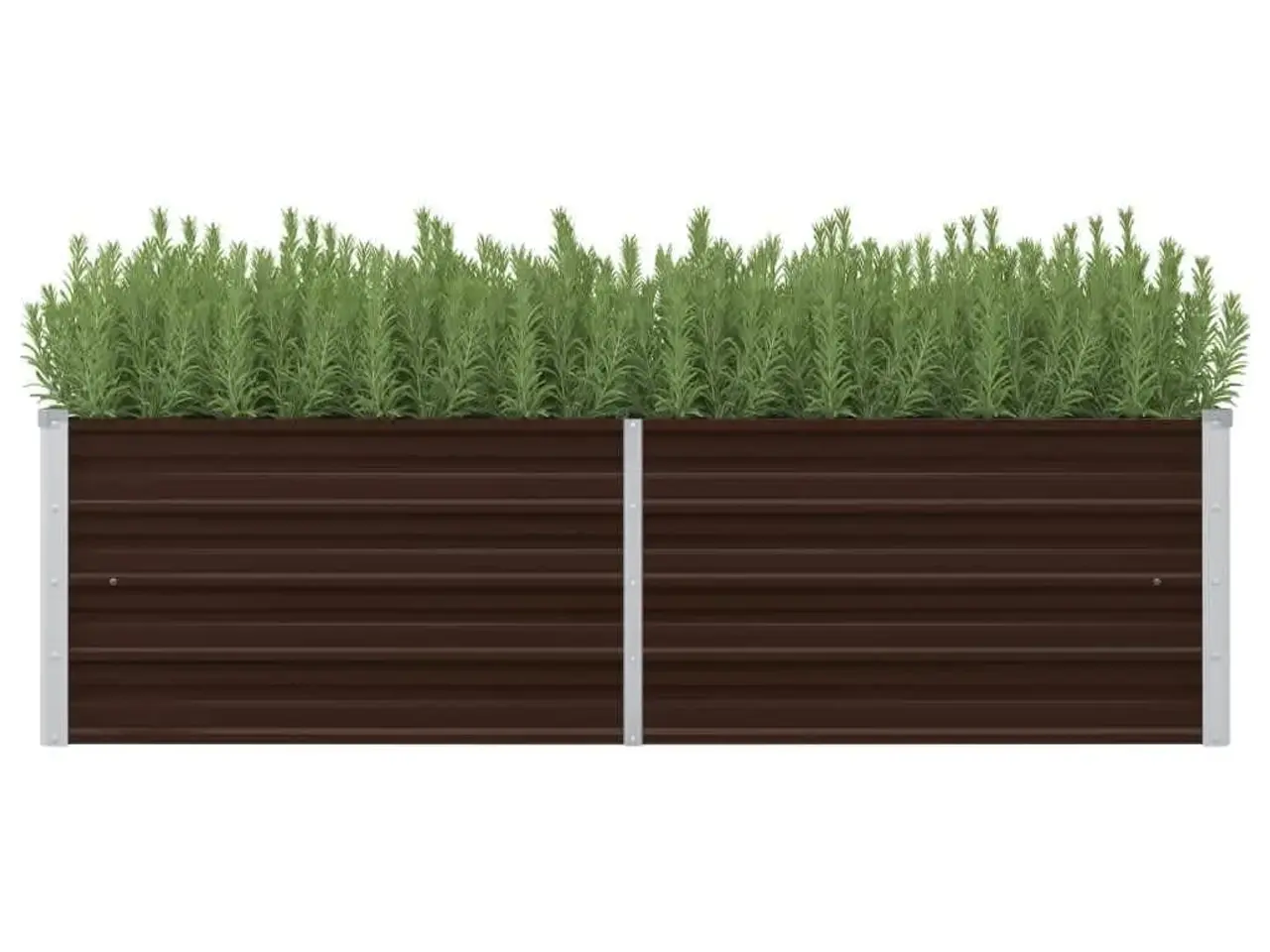 Billede 1 - Hævet plantekasse 160 x 40 x 45 cm - brun