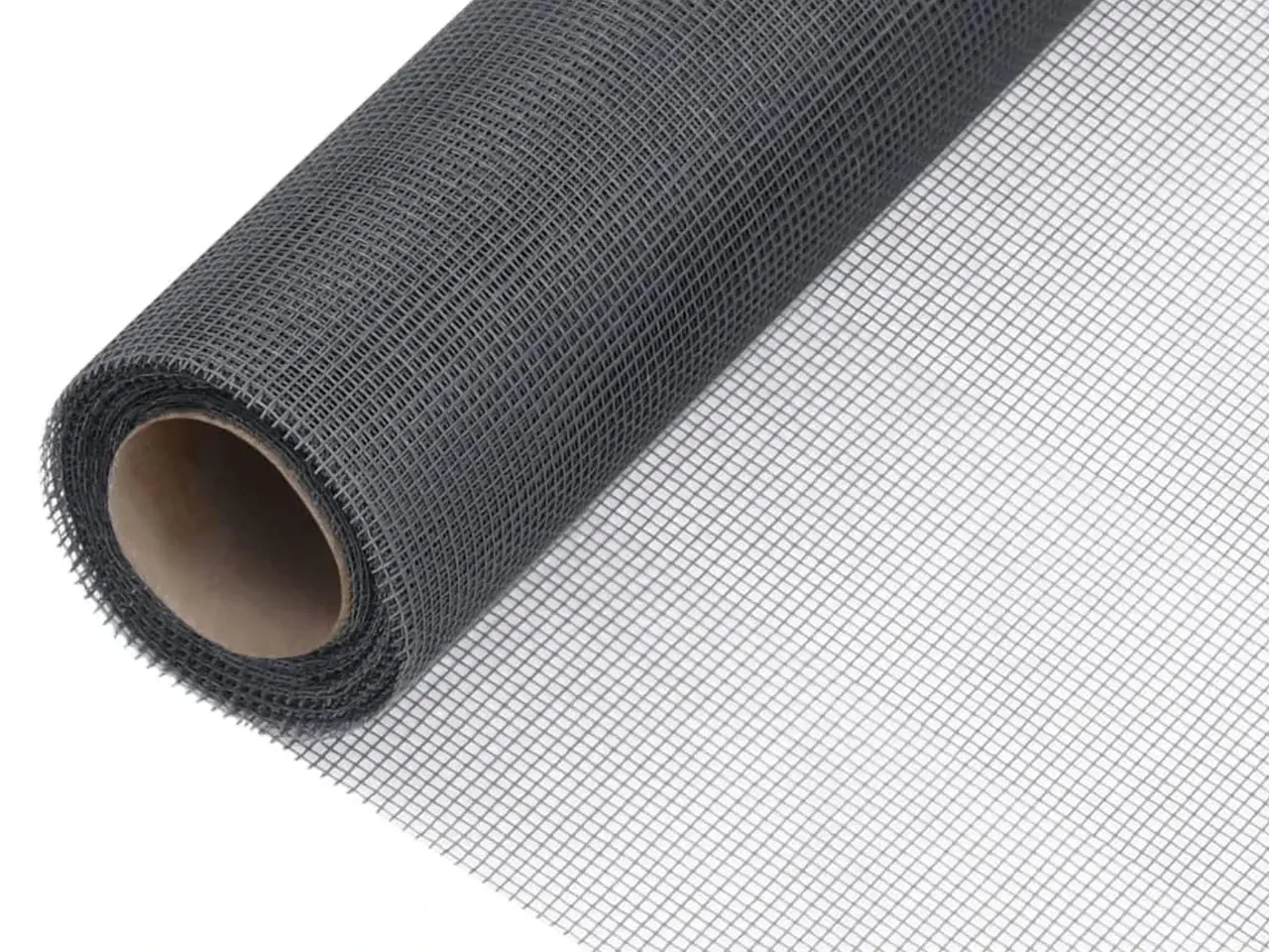 Billede 1 - Glasfibernet 100 x 1000 cm - grå