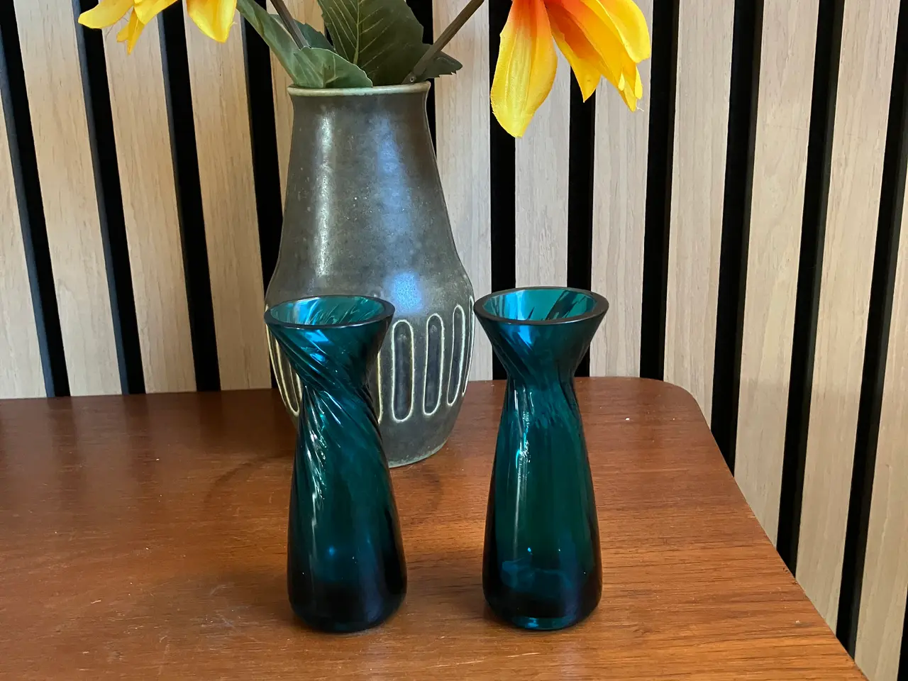 Billede 1 - Flotte krokusglas/mini hyacintglas