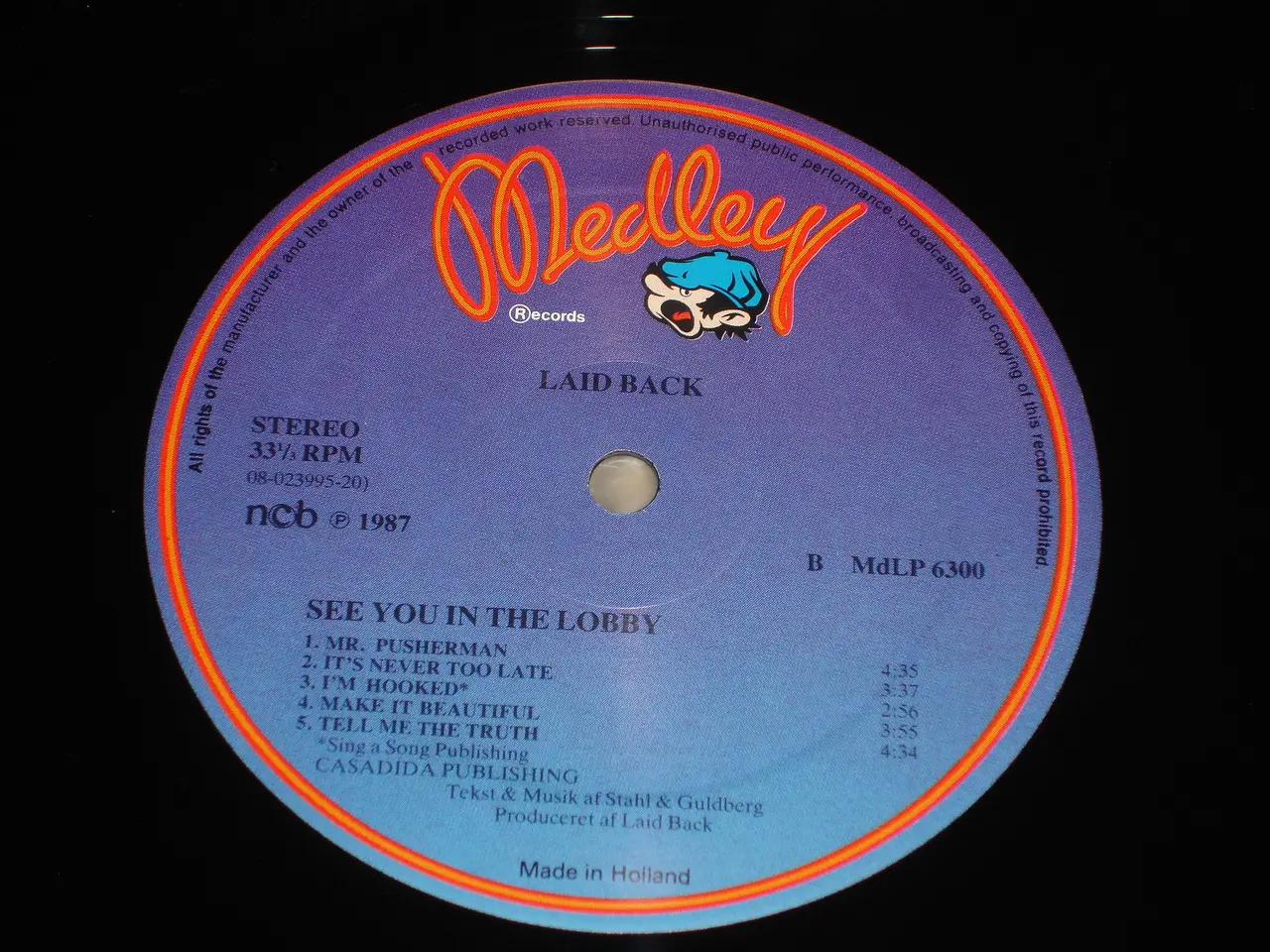 Billede 4 - (Sender gerne) Laid Back – See You In The Lobby