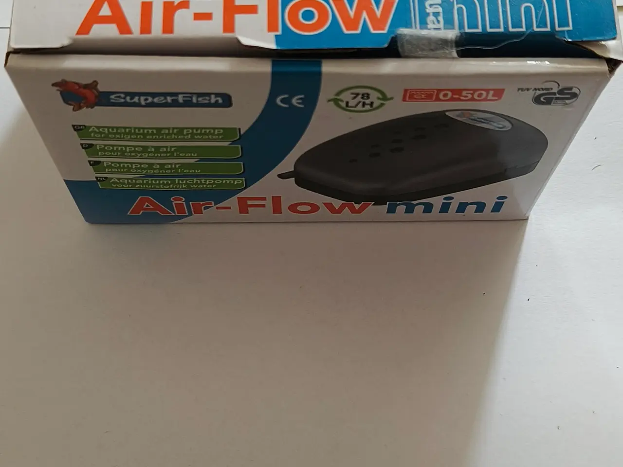 Billede 1 - Superfish Air-flow mini luftpumpe