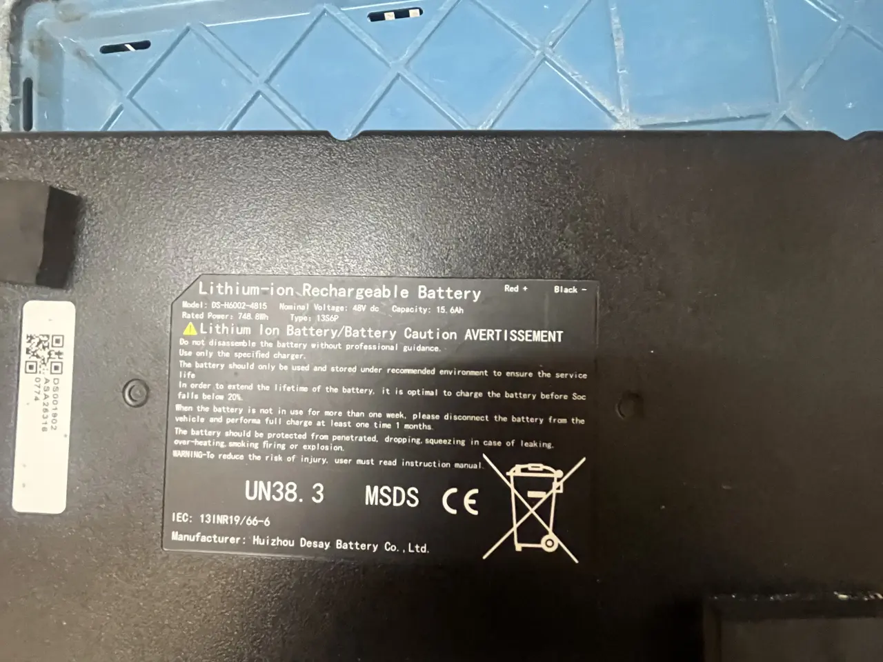 Billede 2 - Kukirin g2 batteri og batteri kontroller 